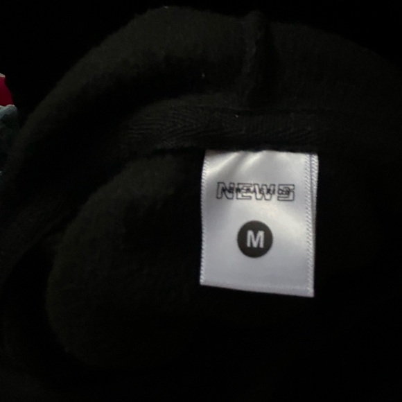 Black Pink Hoodie Sweatshirt Everyday is A Second Chance Inspirational Vibes - Picture 5 of 6